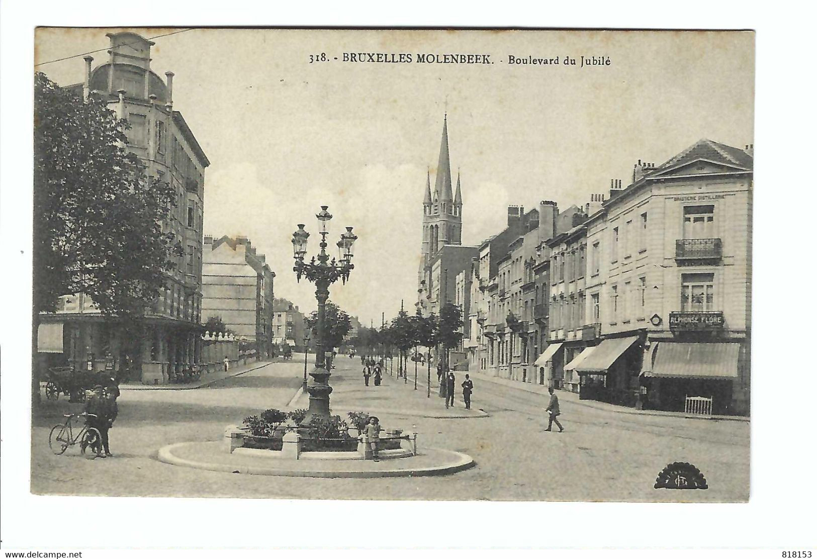 318  BRUXELLES-MOLENBEEK - Boulevard Du Jubilé 1912 - Molenbeek-St-Jean - St-Jans-Molenbeek