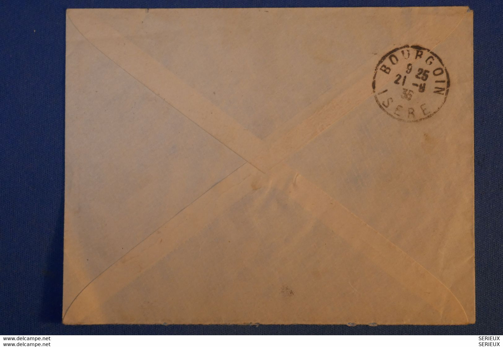 G15 NIGER BELLE LETTRE 1935 ZINDER POUR BOURGOIN FRANCE+ SURCHARGES+ AFRANCHISSEMENT PLAISANT - Brieven En Documenten