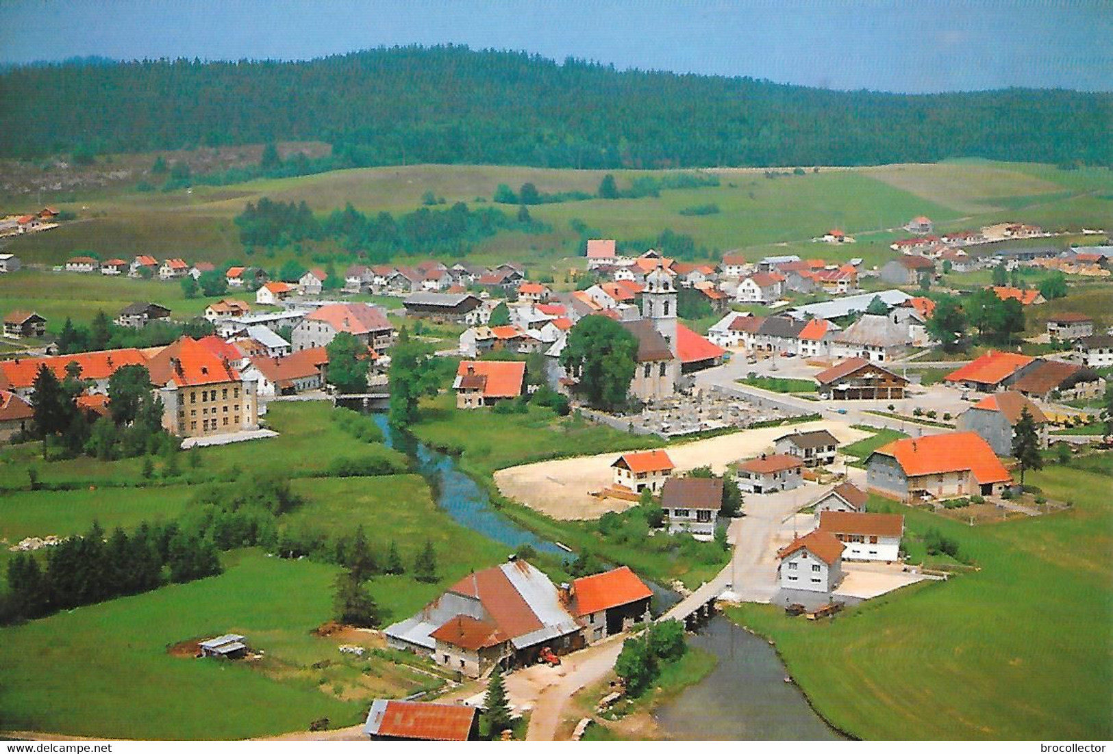 MOUTHE ( 25 ) - Vue Générale ( C.P.S.M. , Gd - Ft ) - Mouthe