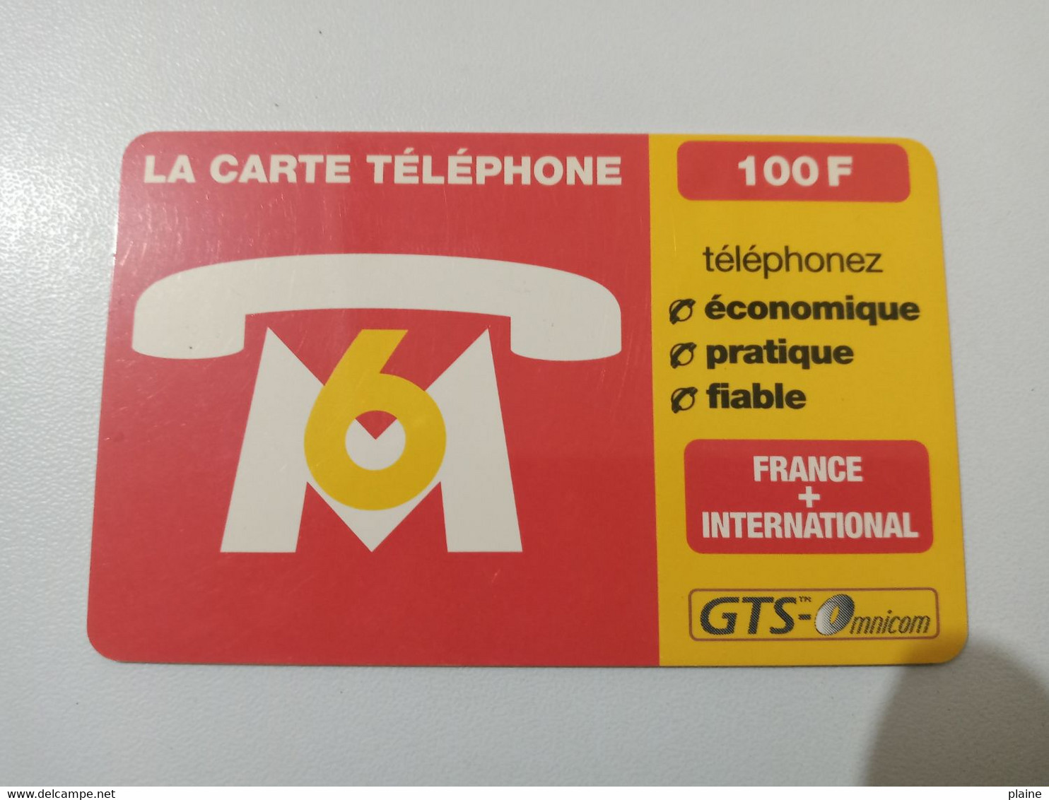 FRANCE-TELECARTE 100 F-M 6-LA CARTE TELEPHONIQUE.2001 - Téléphones