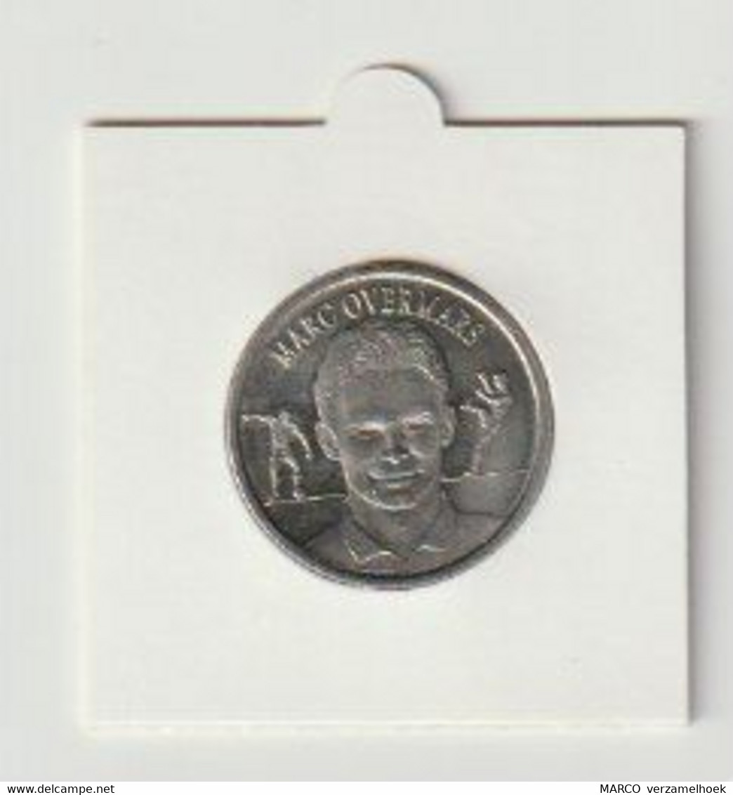 Marc Overmars Oranje WK1998 KNVB Nederlands Elftal - Monedas Elongadas (elongated Coins)