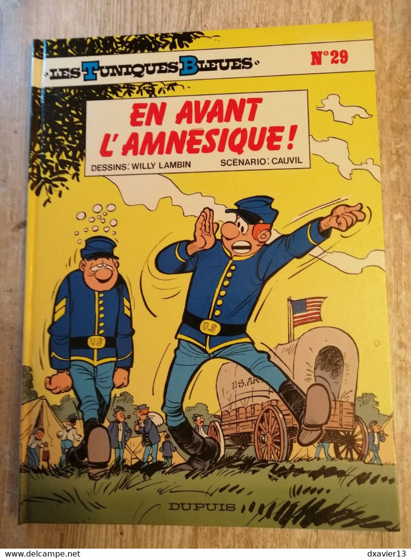 Bande Dessinée - Les Tuniques Bleues 29 - En Avant L'Amnésique! (1989) - Tuniques Bleues, Les