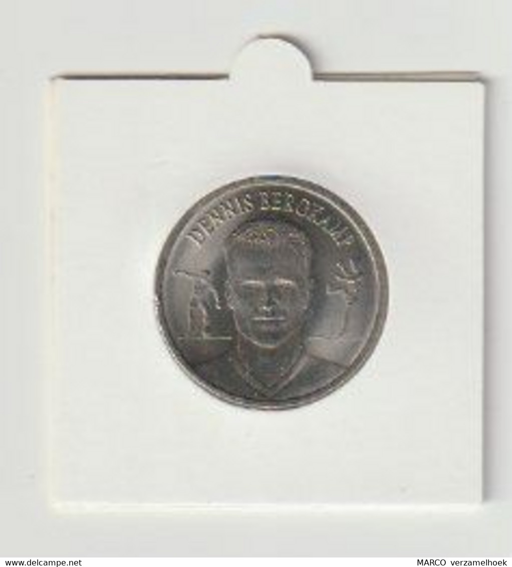 Dennis Bergkamp Oranje EK2000 KNVB Nederlands Elftal - Souvenirmunten (elongated Coins)