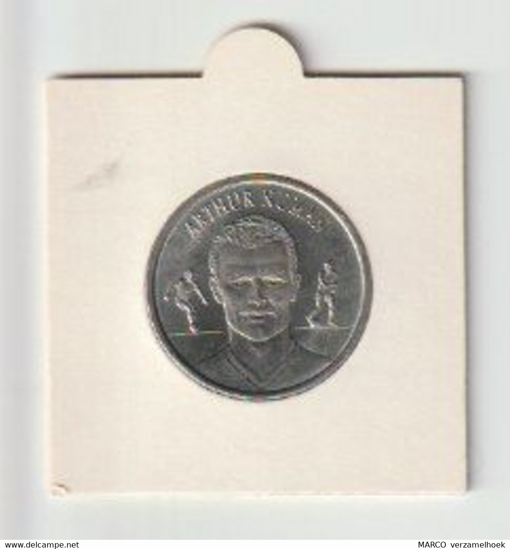 Arthur Numan Oranje EK2000 KNVB Nederlands Elftal - Souvenirmunten (elongated Coins)