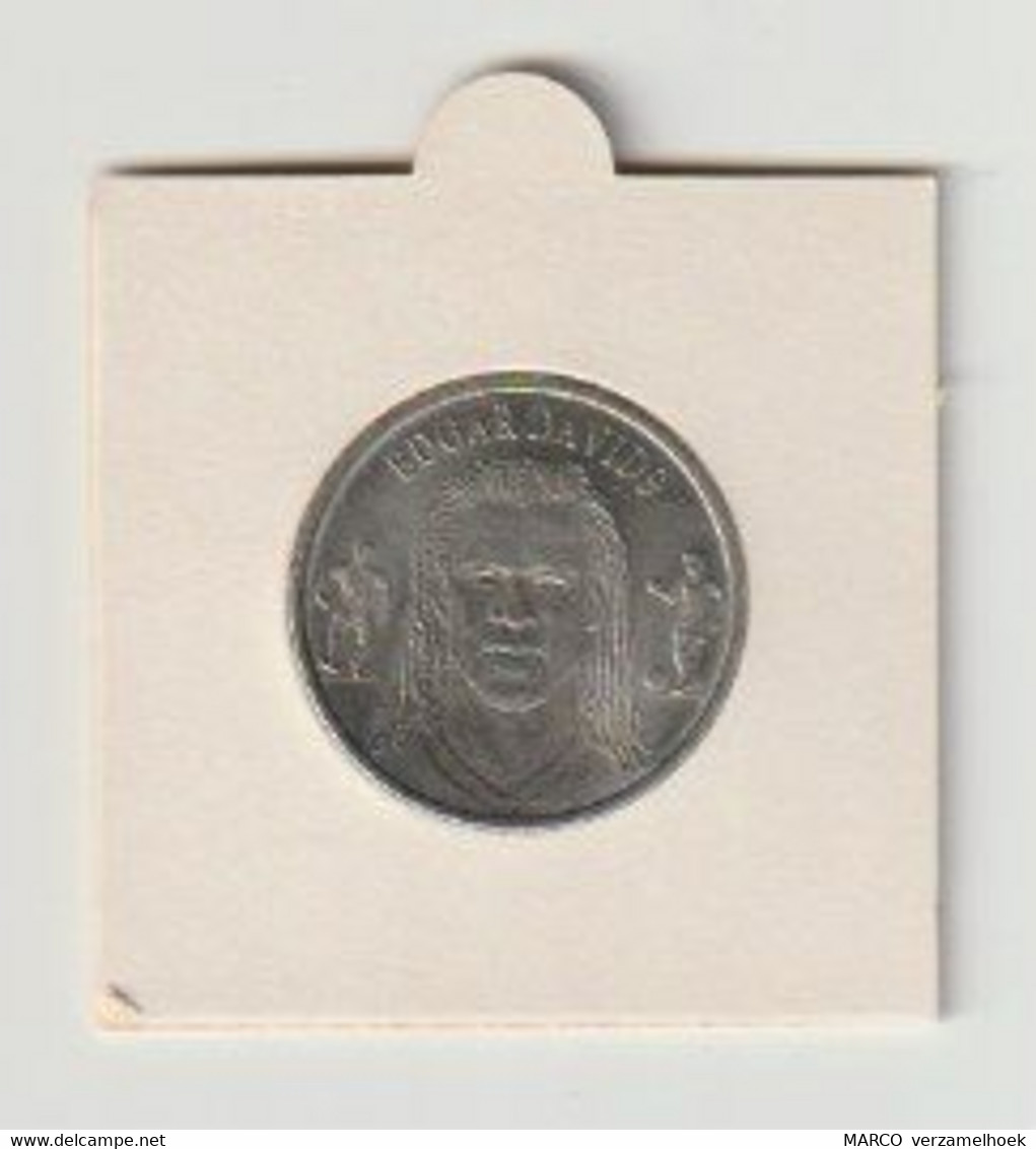 Edgar Davids Oranje EK2000 KNVB Nederlands Elftal - Souvenirmunten (elongated Coins)