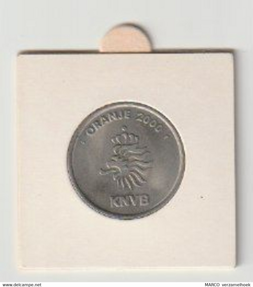 Pierre Van Hooijdonk Oranje EK2000 KNVB Nederlands Elftal - Elongated Coins