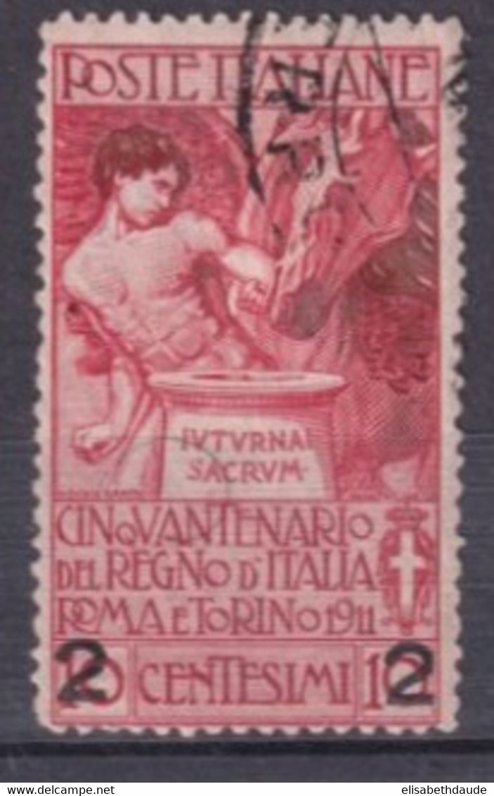 ITALIE - 1913 - YVERT N°96 TYPE II OBLITERE - COTE = 20 EUR. - - Oblitérés