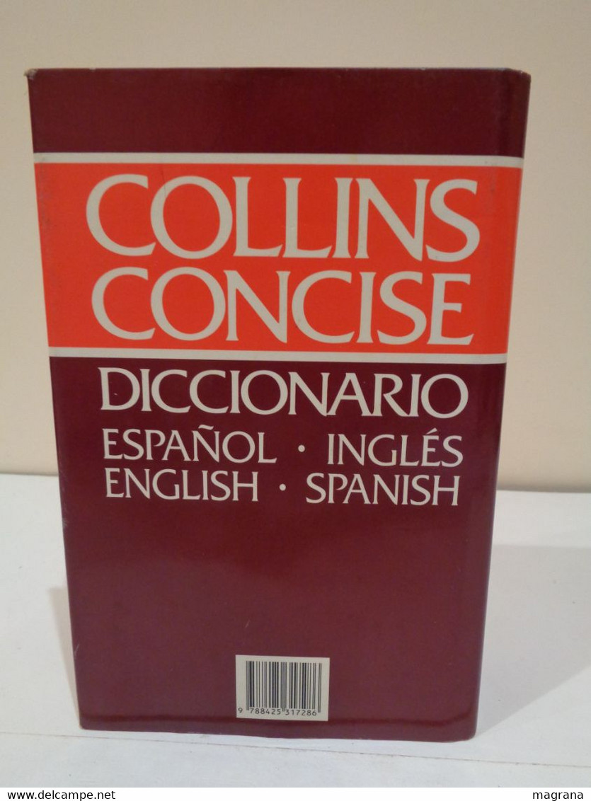 Diccionario Español Inglés. English Spanish. Collins Concise. Grijalbo. Mike Gonzalez. 1991. 516 Pp. - Schulbücher