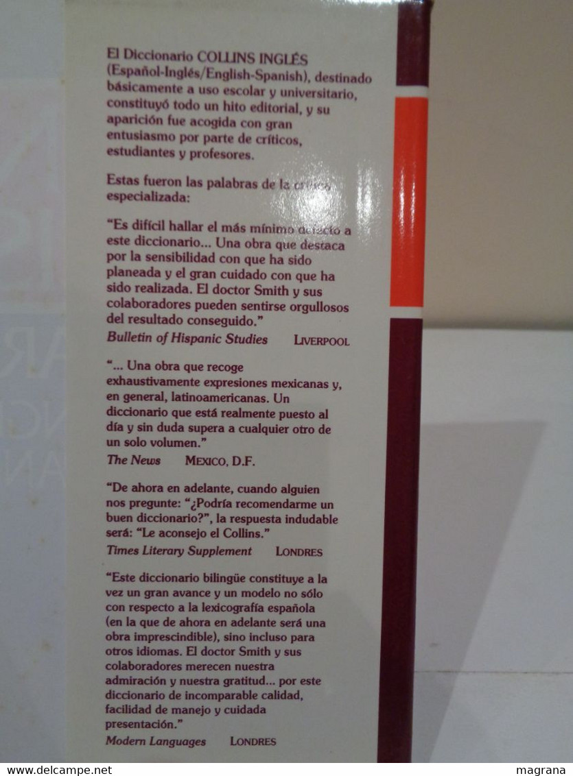 Diccionario Español Inglés. English Spanish. Collins Concise. Grijalbo. Mike Gonzalez. 1991. 516 Pp. - Schulbücher