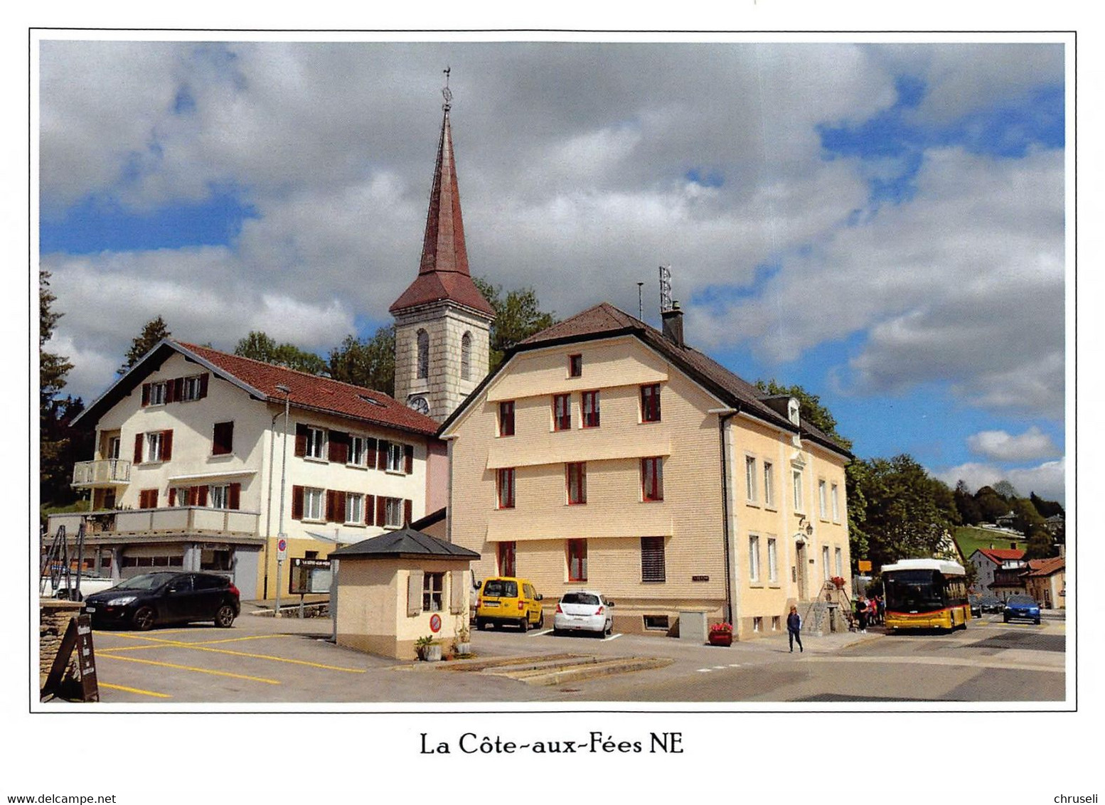 La Cote Aux Fées     Postauto  Q Limitierte Auflage! - La Côte-aux-Fées