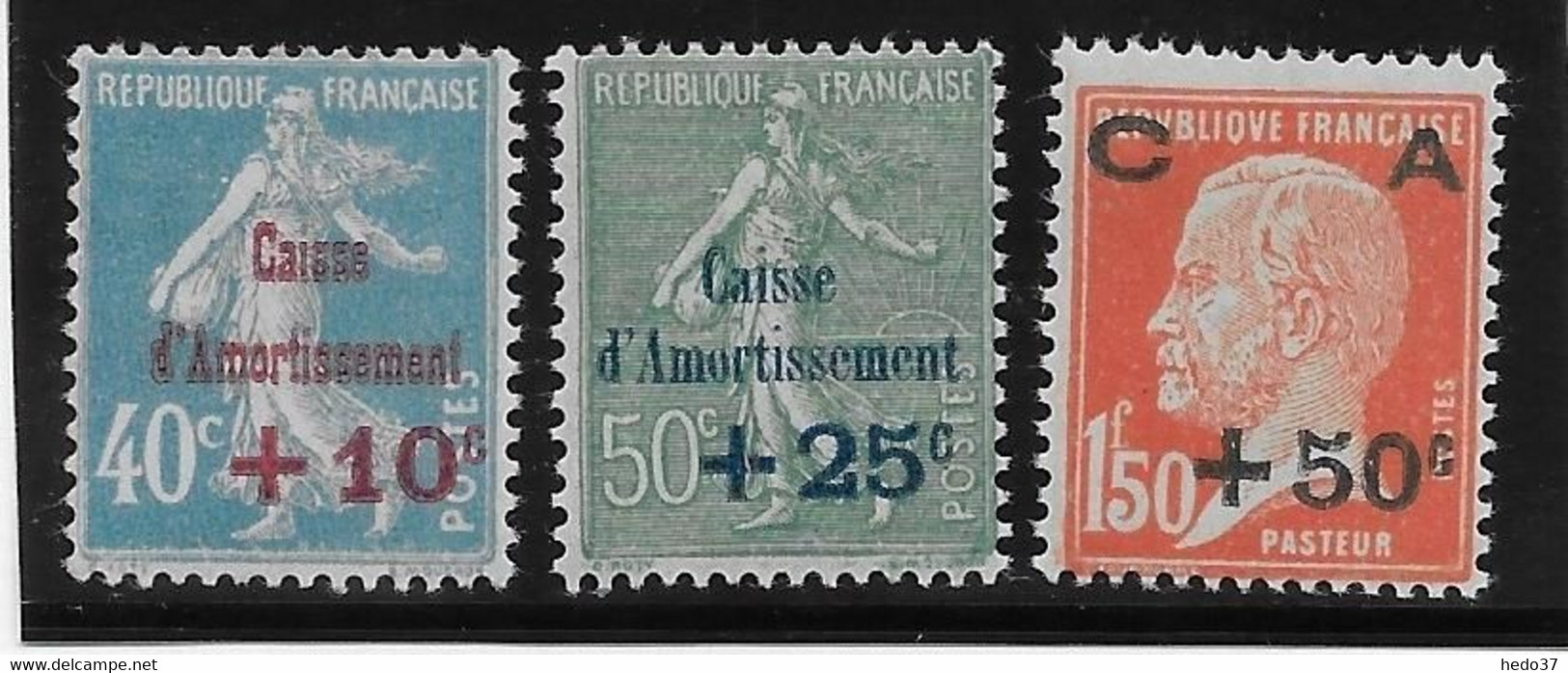 France N°246/248 - Neuf * Avec Charnière - TB - Nuevos