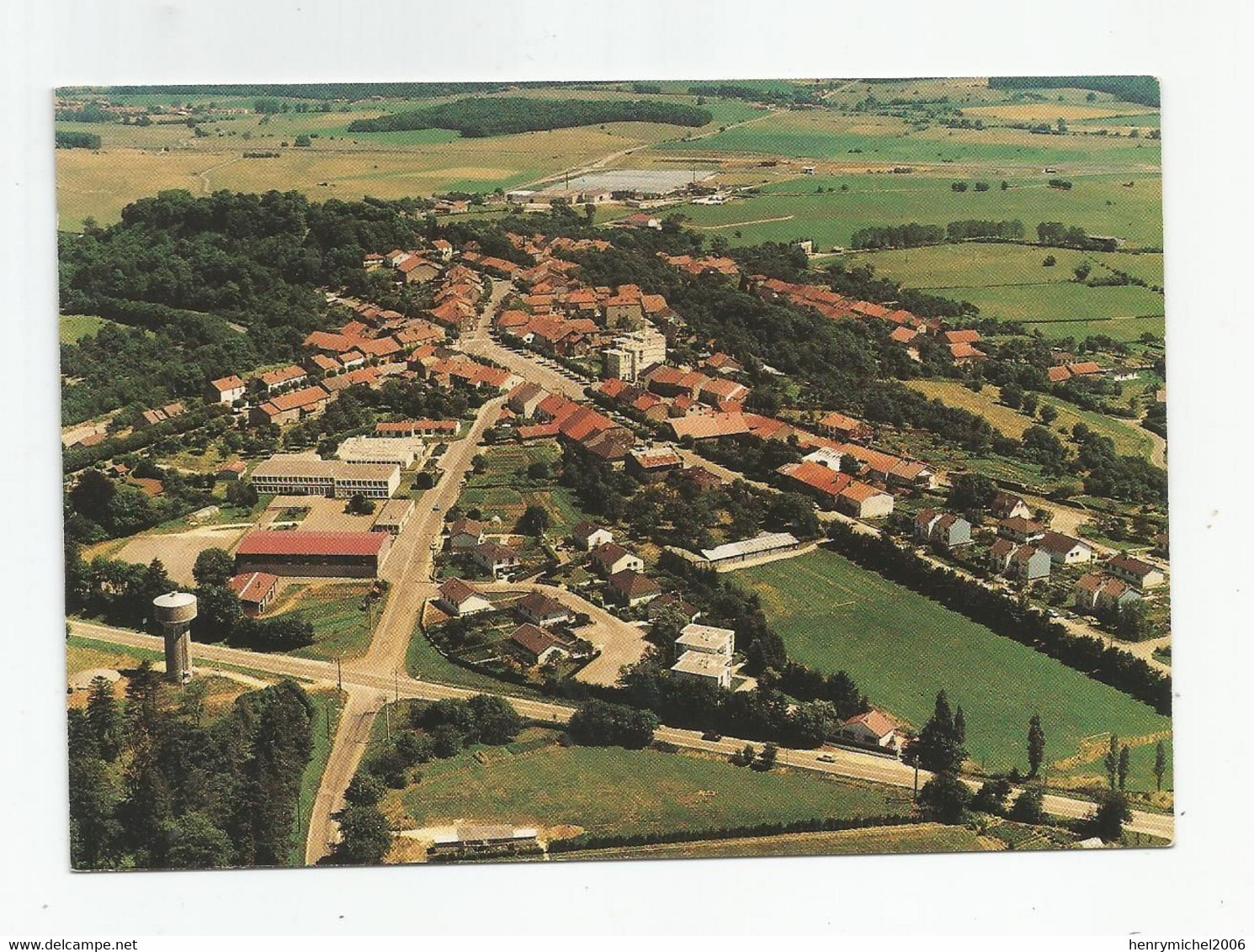 52 Haute Marne Montigny Le Roi Vue Générale Chateau D'eau A Gauche - Montigny Le Roi