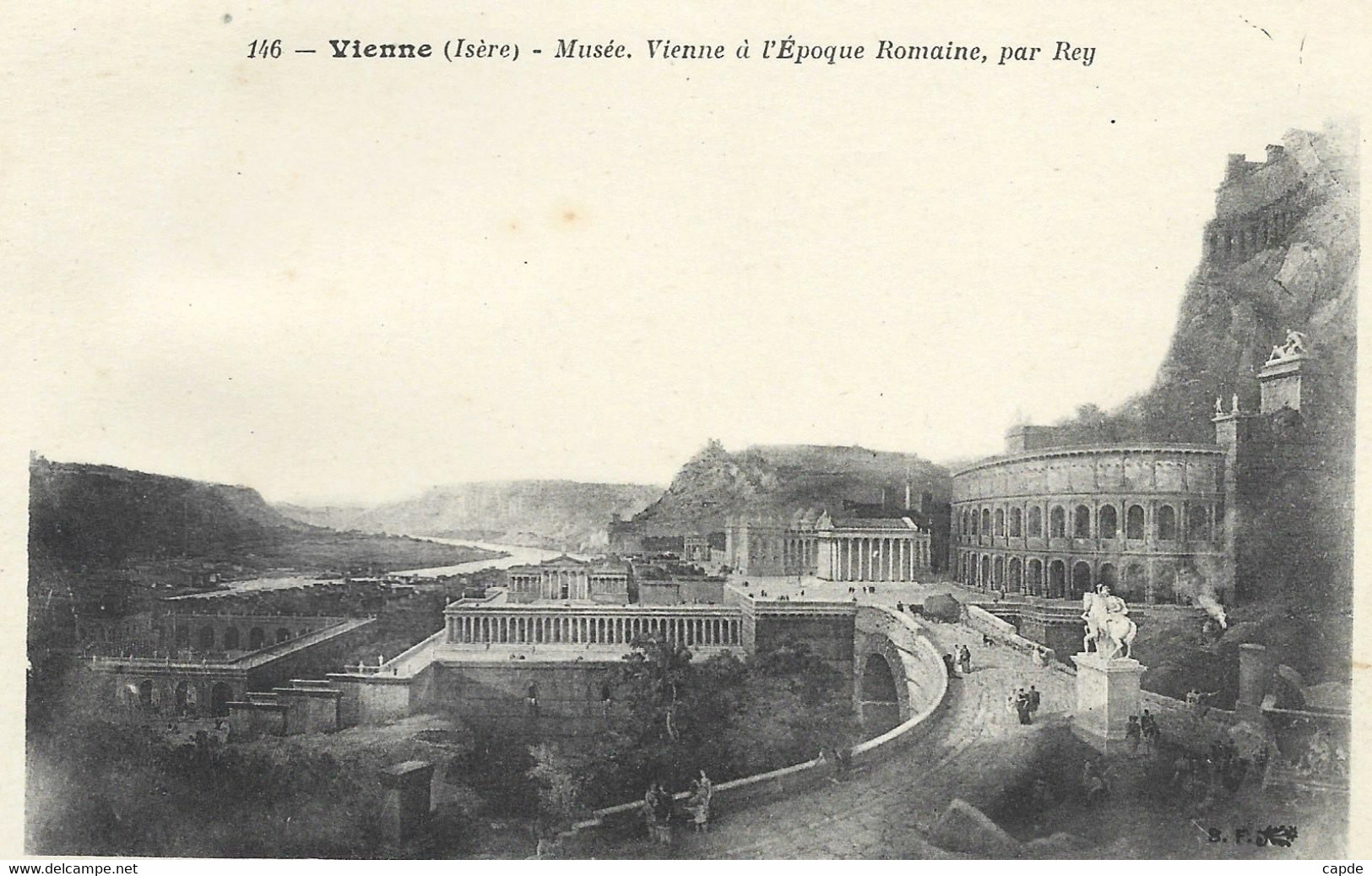 Vienne. - Musée. - Vienne à L'époque Romaine, Par Rey. - Vienne