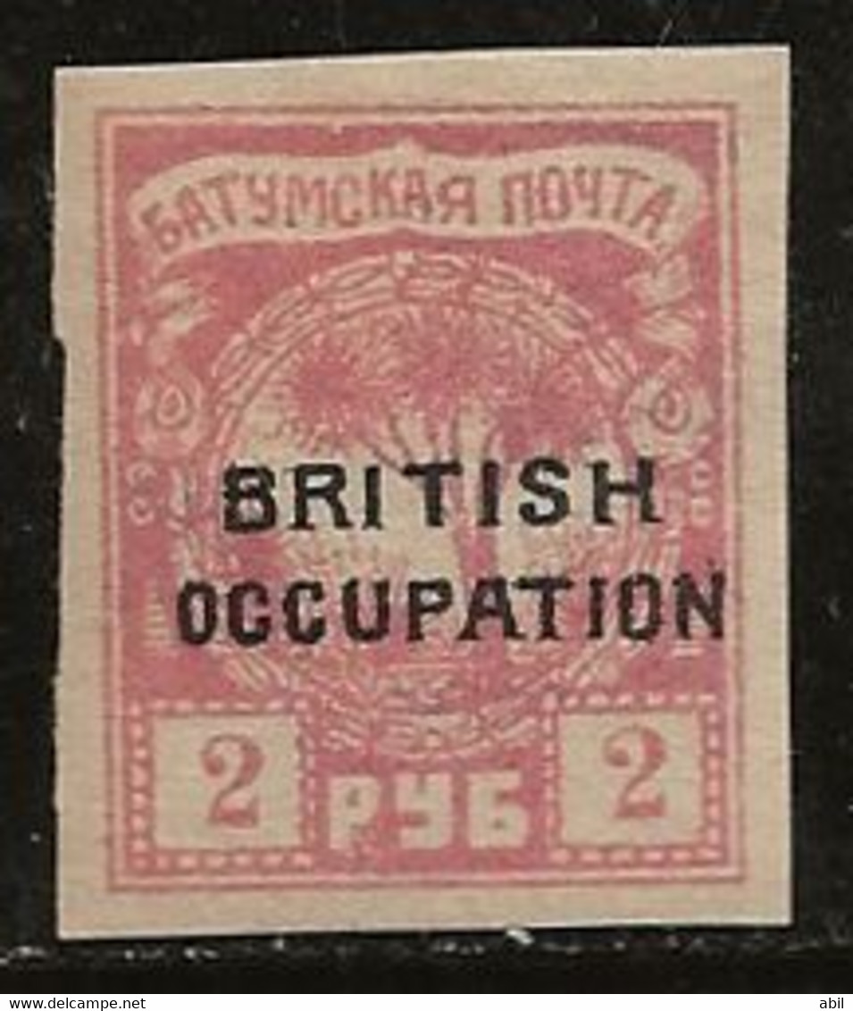 Russie 1919 N° Y&T :  Batoum 11 * - 1919-20 Occupation Britannique