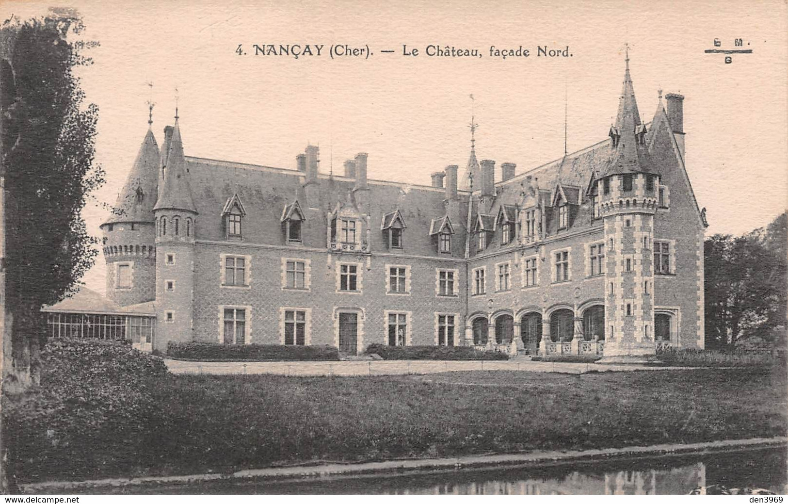 NANCAY - Le Château, Façade Nord - Nançay