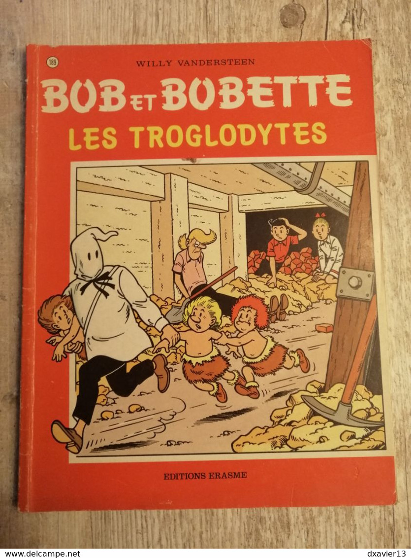 Bande Dessinée - Bob Et Bobette 189 - LesTroglodytes (1982) - Bob Et Bobette