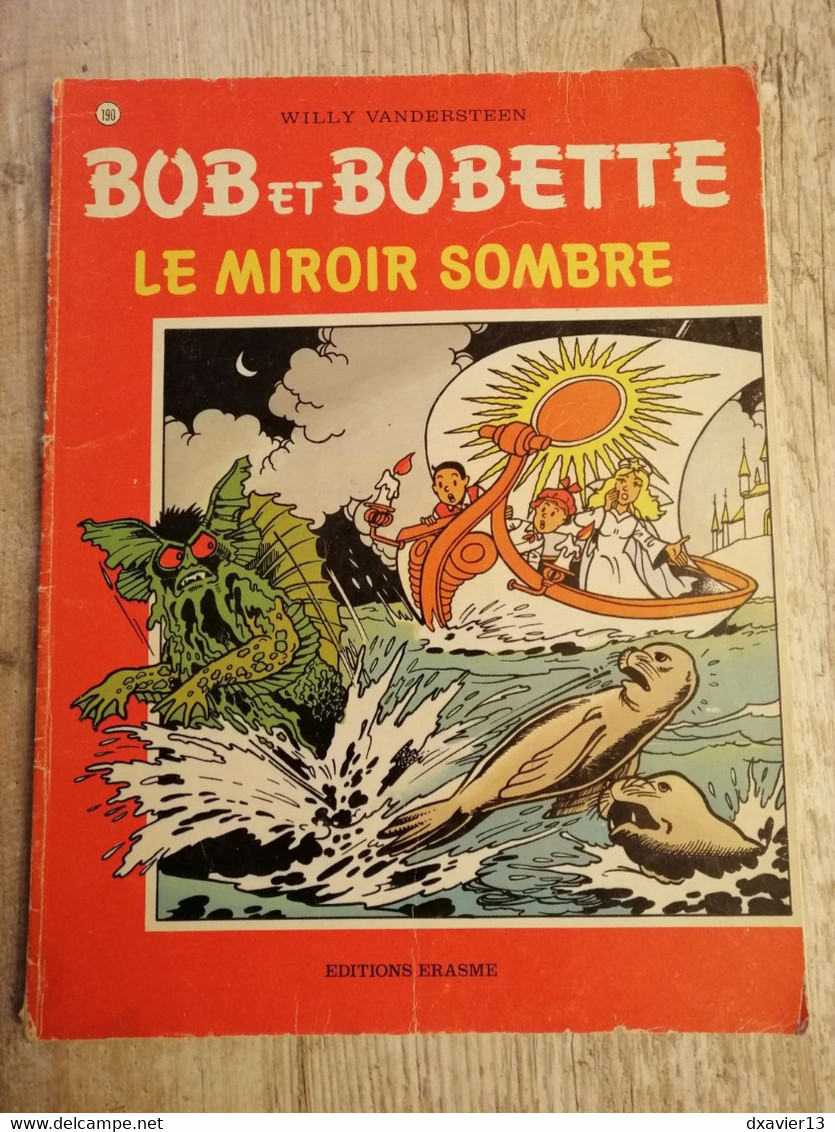 Bande Dessinée - Bob Et Bobette 190 - Le Miroir Sombre (1982) - Bob Et Bobette