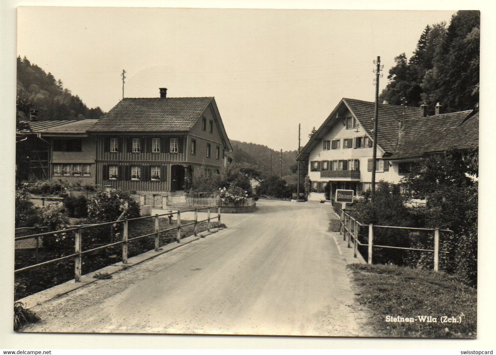 STEINEN-WILA Post Last Day STEINENBACH Stempel Post Letzter Tag 31.7.78 - Wila