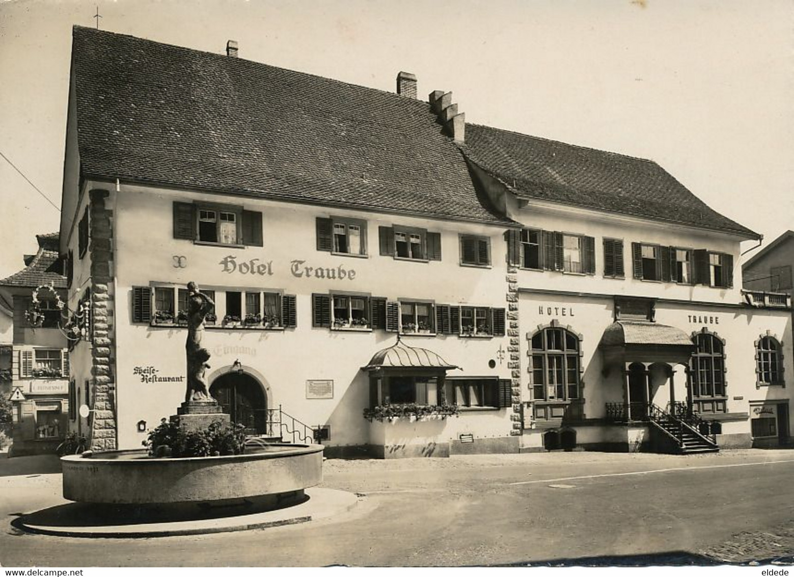 Real Photo  Hotel Traube Weinfelden To Colombelles Calvados - Weinfelden
