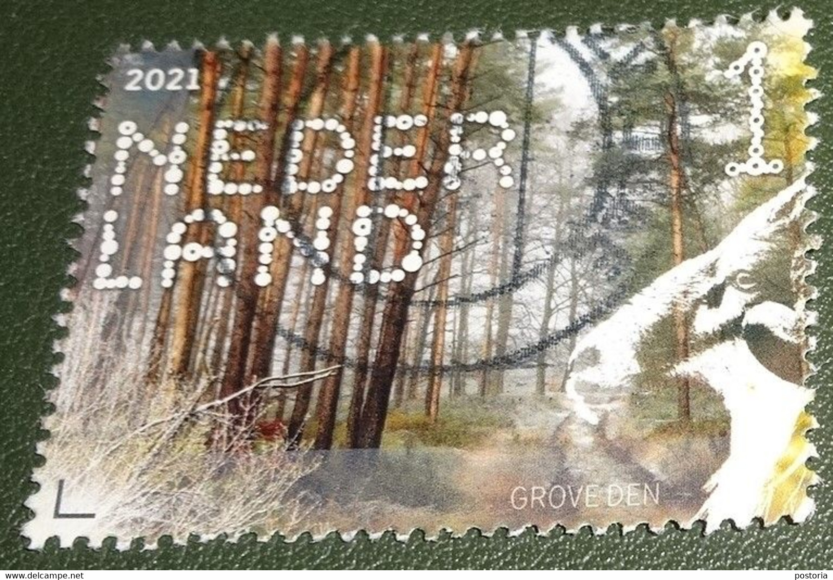 Nederland - NVPH - Xxxx - 2021 - Gebruikt - Used - Beleef De Natuur - Grove Den - Used Stamps