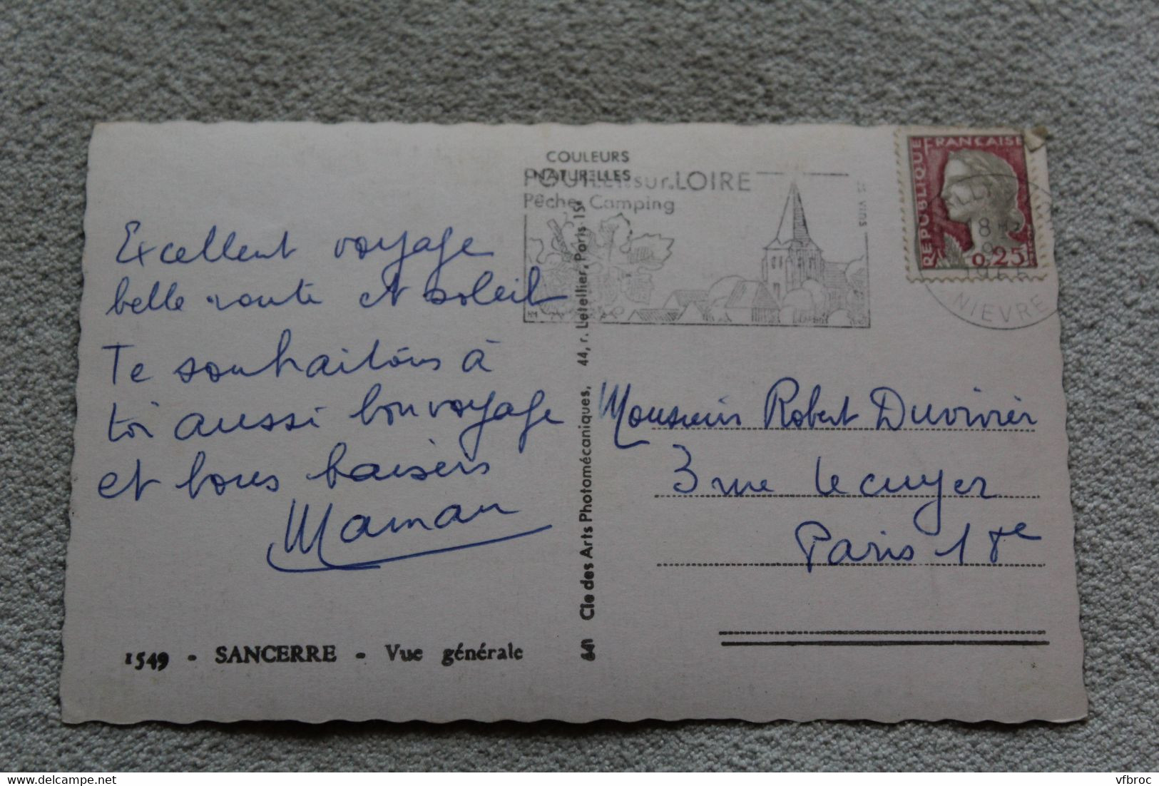 E994, Cpsm, Sancerre, Vue Générale, Cher 18 - Sancerre
