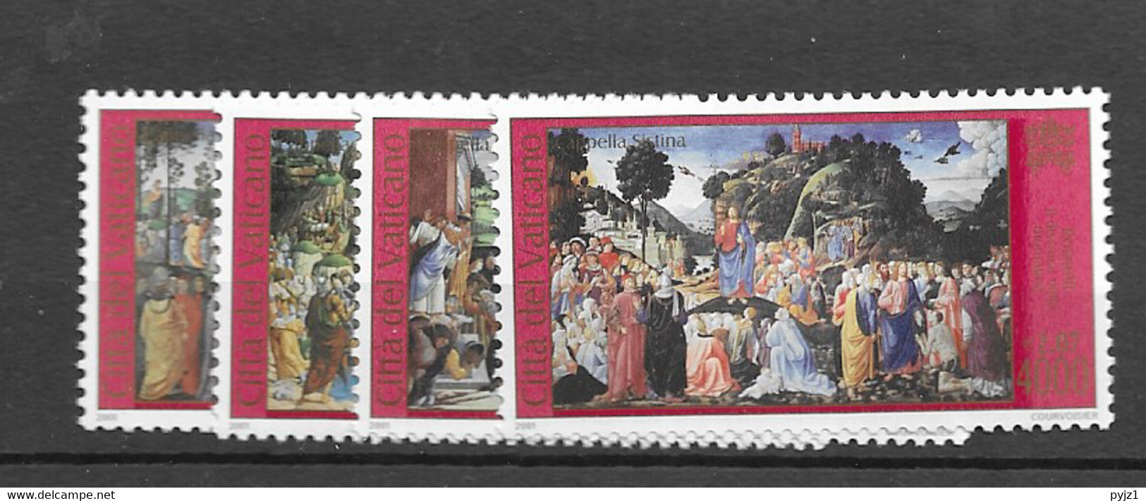2001 MNH Vaticano Mi 1392-65 - Unused Stamps
