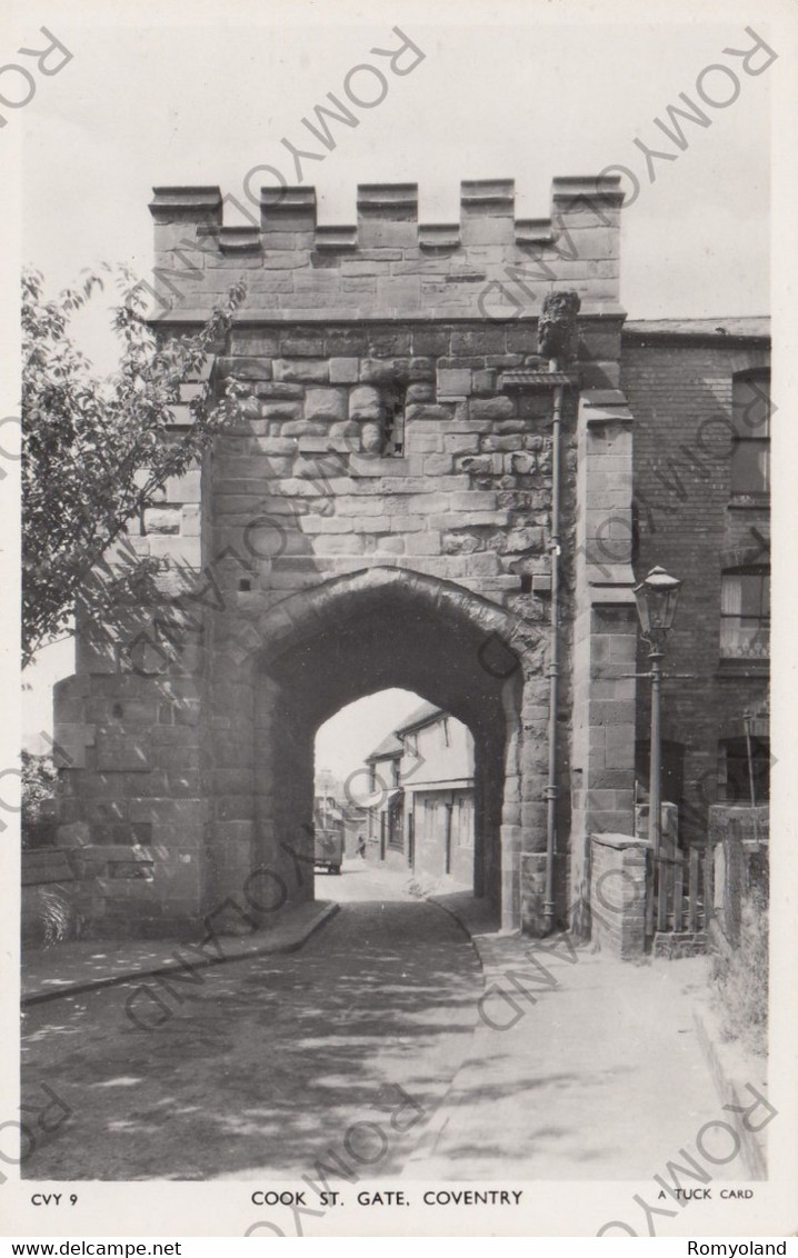 CARTOLINA  COVENTRY,WARWICKSHIRE,INGHITERRA,REGNO UNITO,COOK ST.GATE,NON VIAGGIATA - Coventry