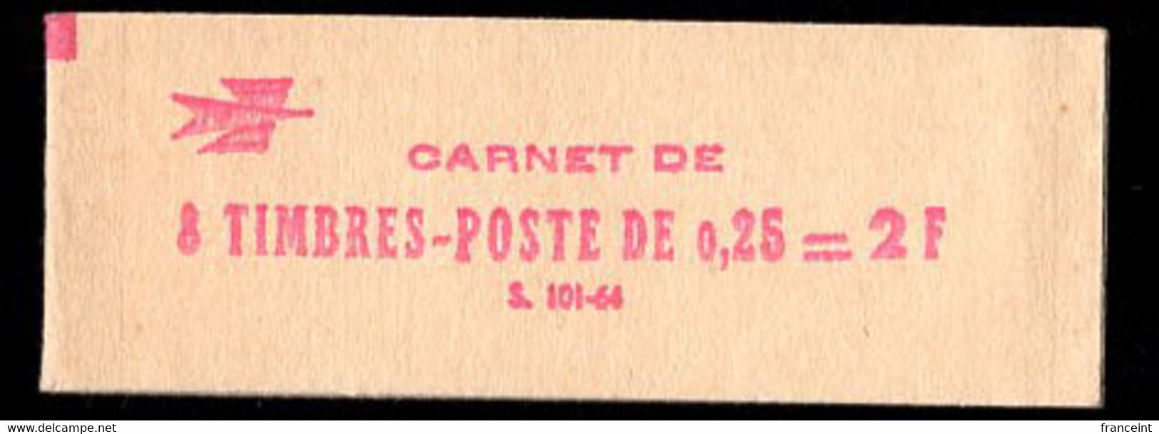 Carnet Scellé De 8 Timbres. PHILATELIC - 64. Coq De DECARIS. Yvert No 1331-C 3, Séries 101-64. - Autres & Non Classés