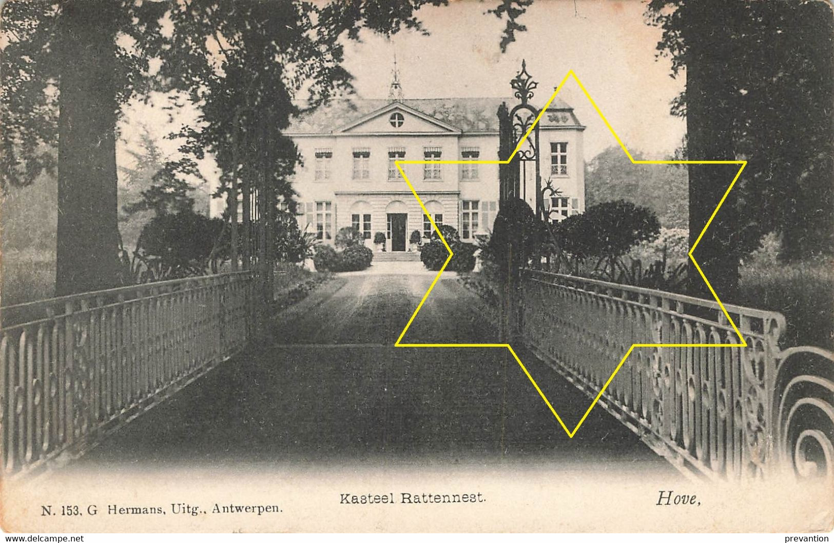 HOVE - Kasteel Rattennest - Carte  Circulé - Hove