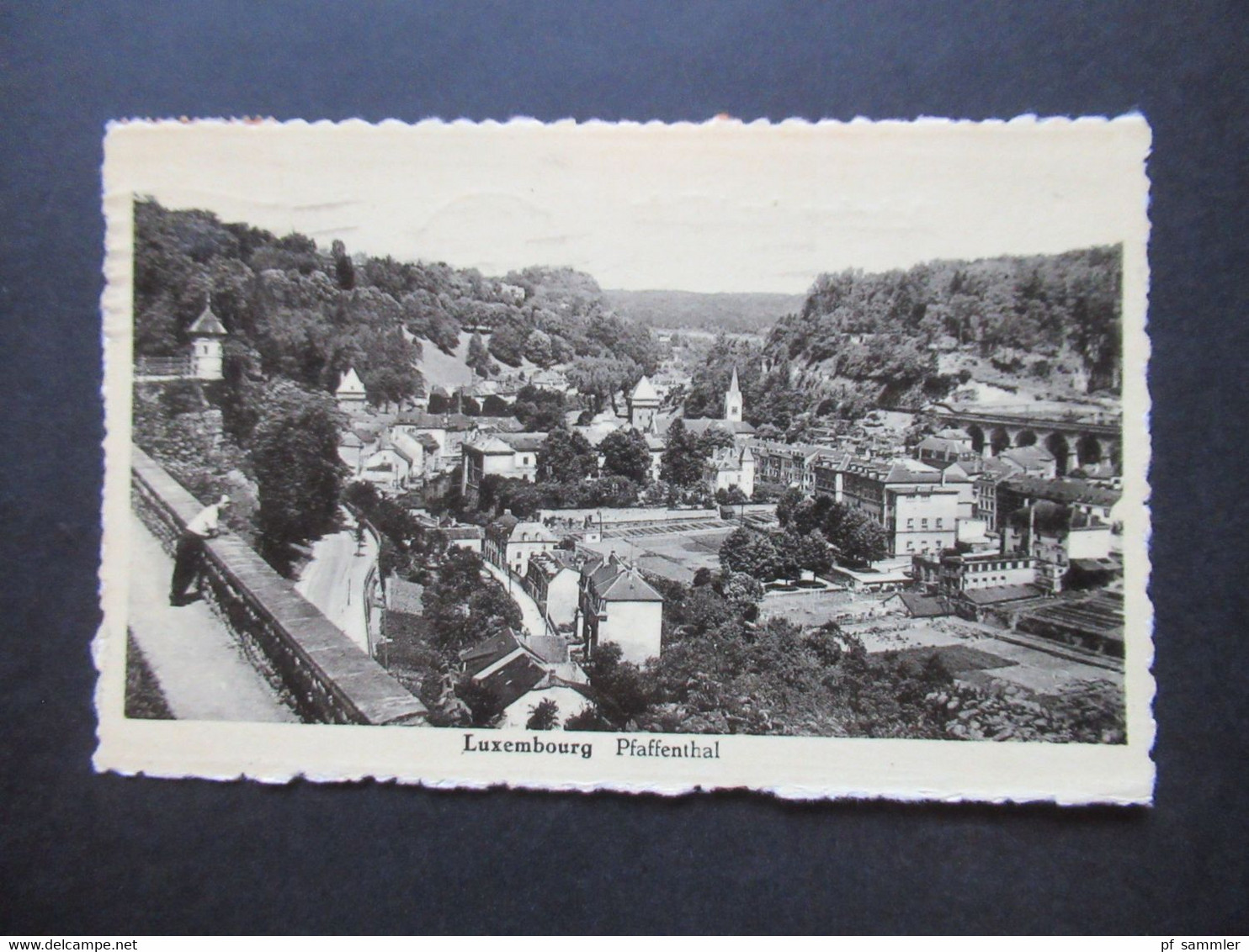 AK 1946 Luxemburg / Luxembourg Pfaffenthal Verlag Messageries Paul Kraus Stempel Loterie Nationale Luxembourgeoise - Luxembourg - Ville