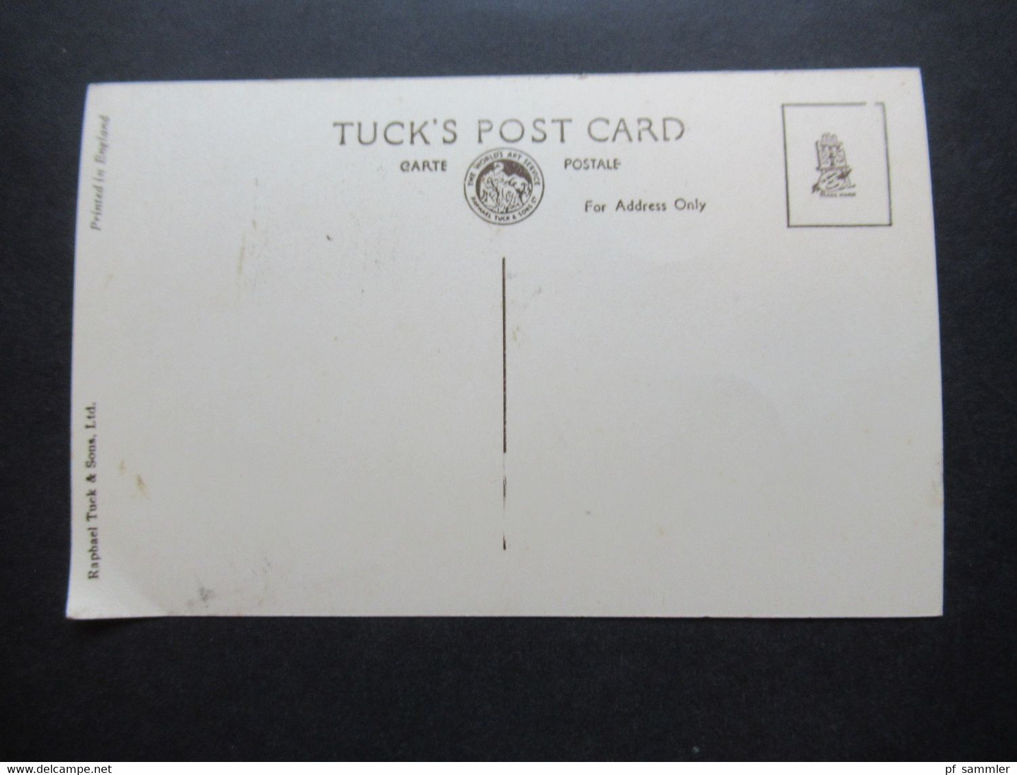GB Tuck's Postcard / Raphael Tuck Künstlerkarte The Old Cottages Castle Combe - Altri & Non Classificati