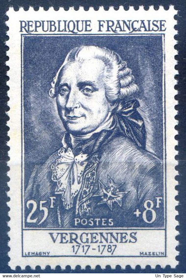 France N°1030 (Vergennes) - Neuf** - Cote 30€ - (F543) - Unused Stamps