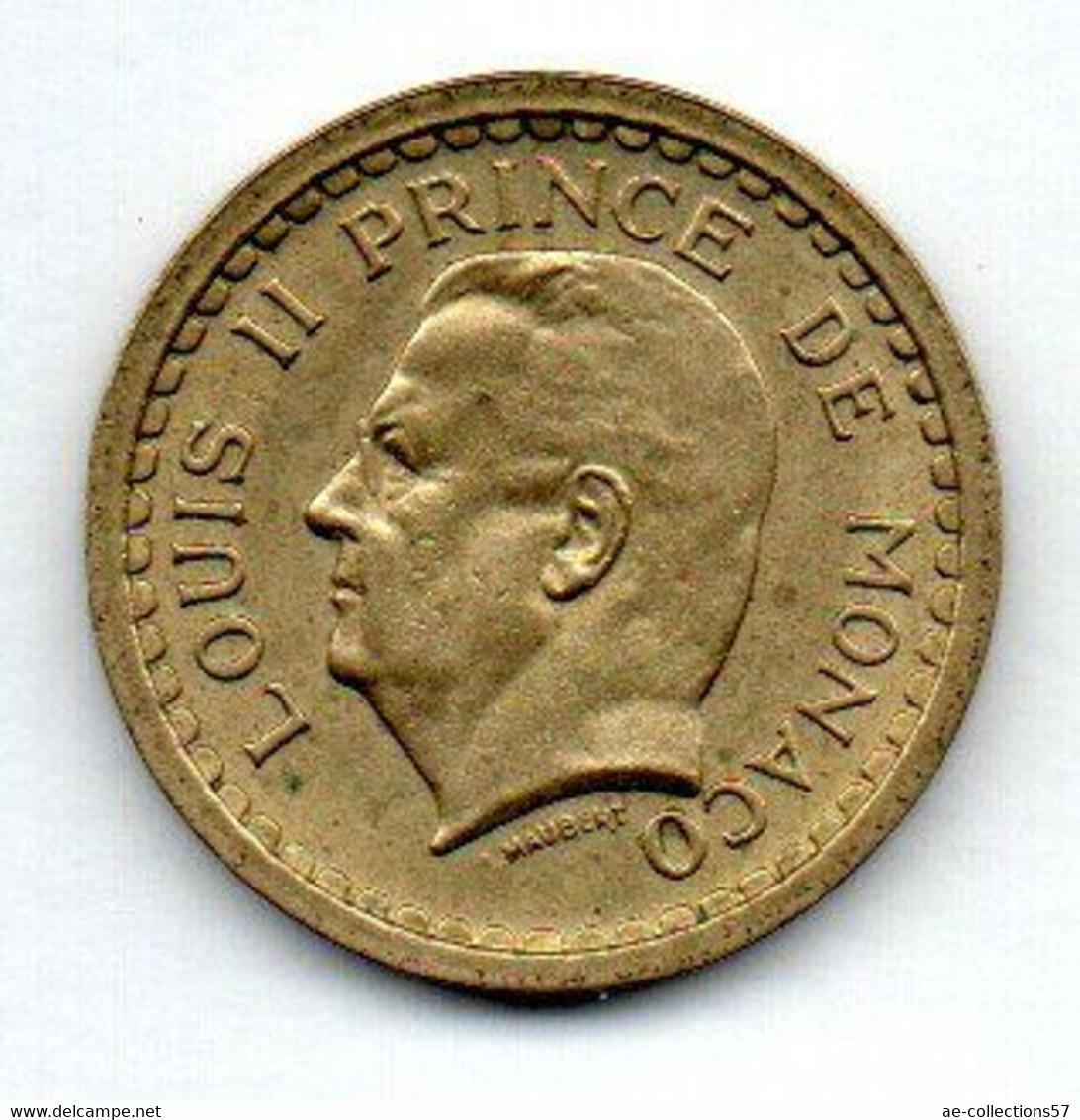 Monaco  -  1 Franc 1943 -  état  SUP - 1922-1949 Louis II.