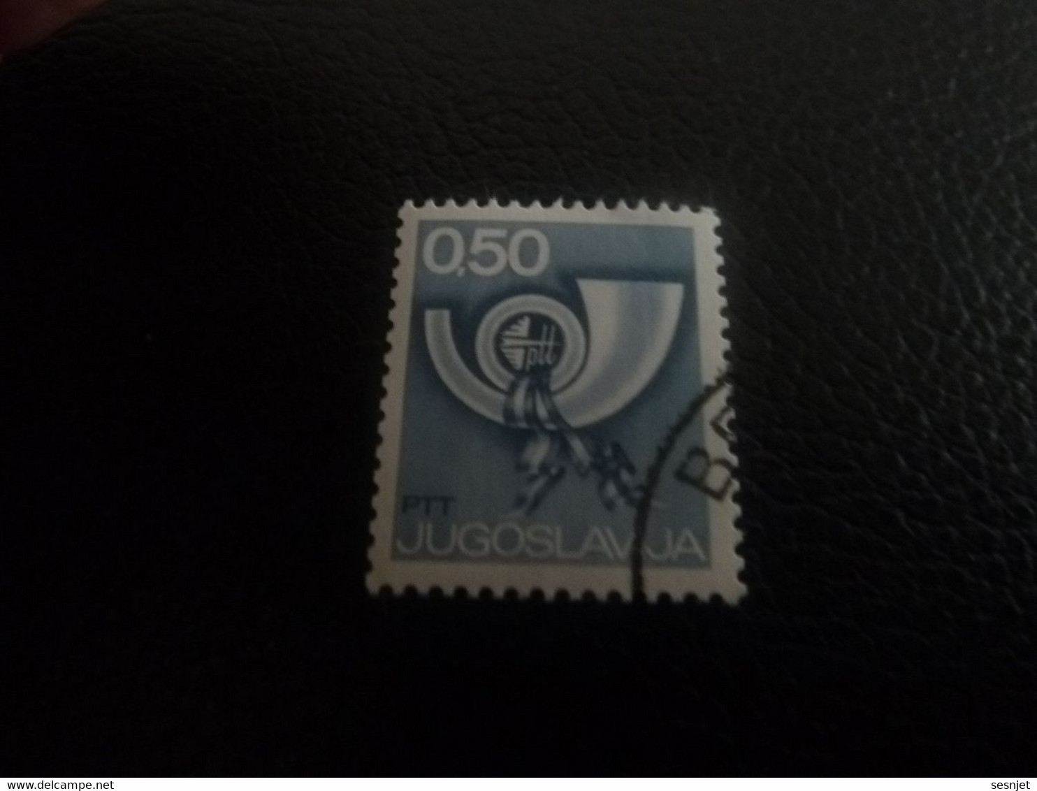 Ptt - Jugoslavija - Val 0.50 - Bleu Ciel - Oblitéré - - Used Stamps