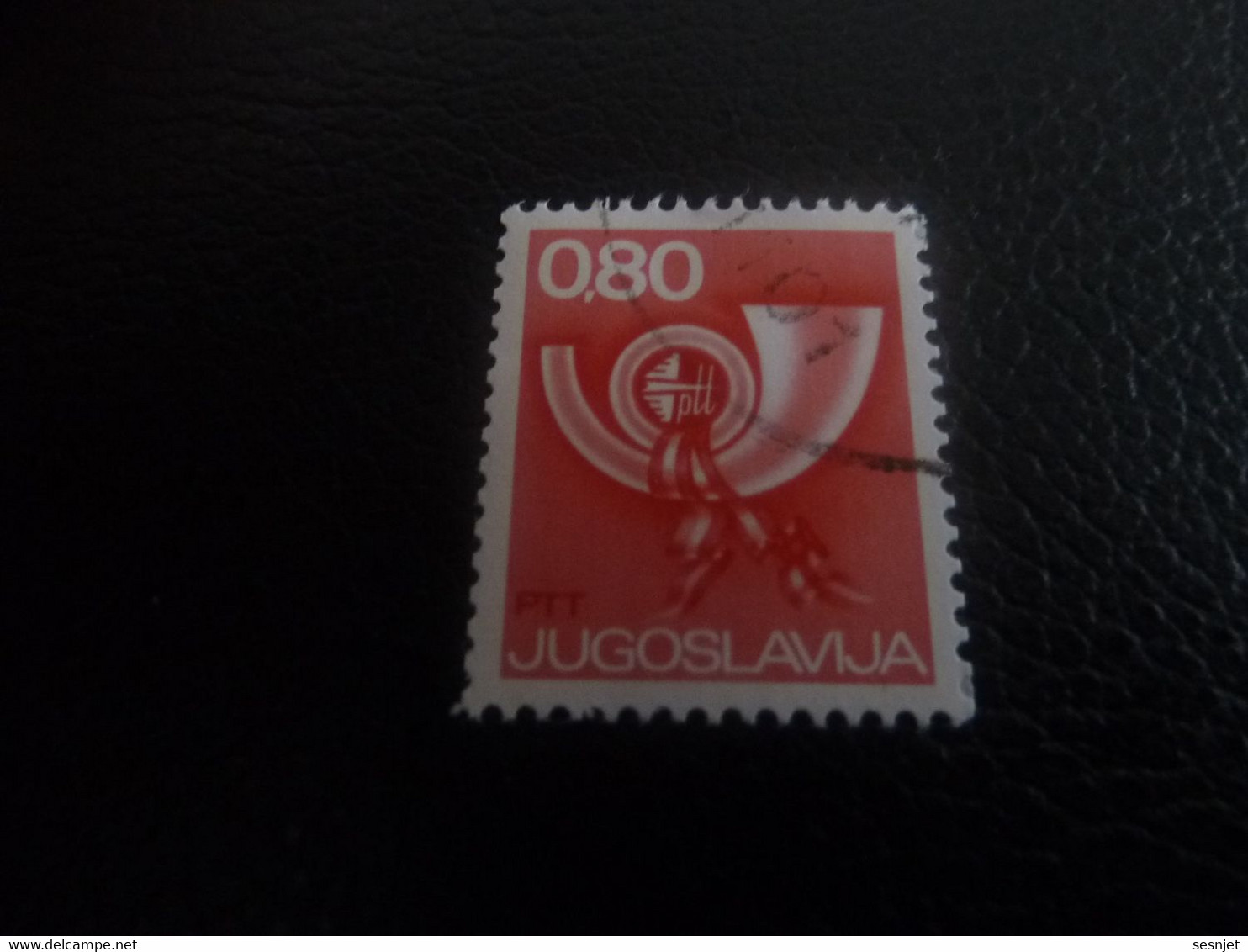 Ptt - Jugoslavija - Val 0.80 - Rouge-orange - Oblitéré - - Usati