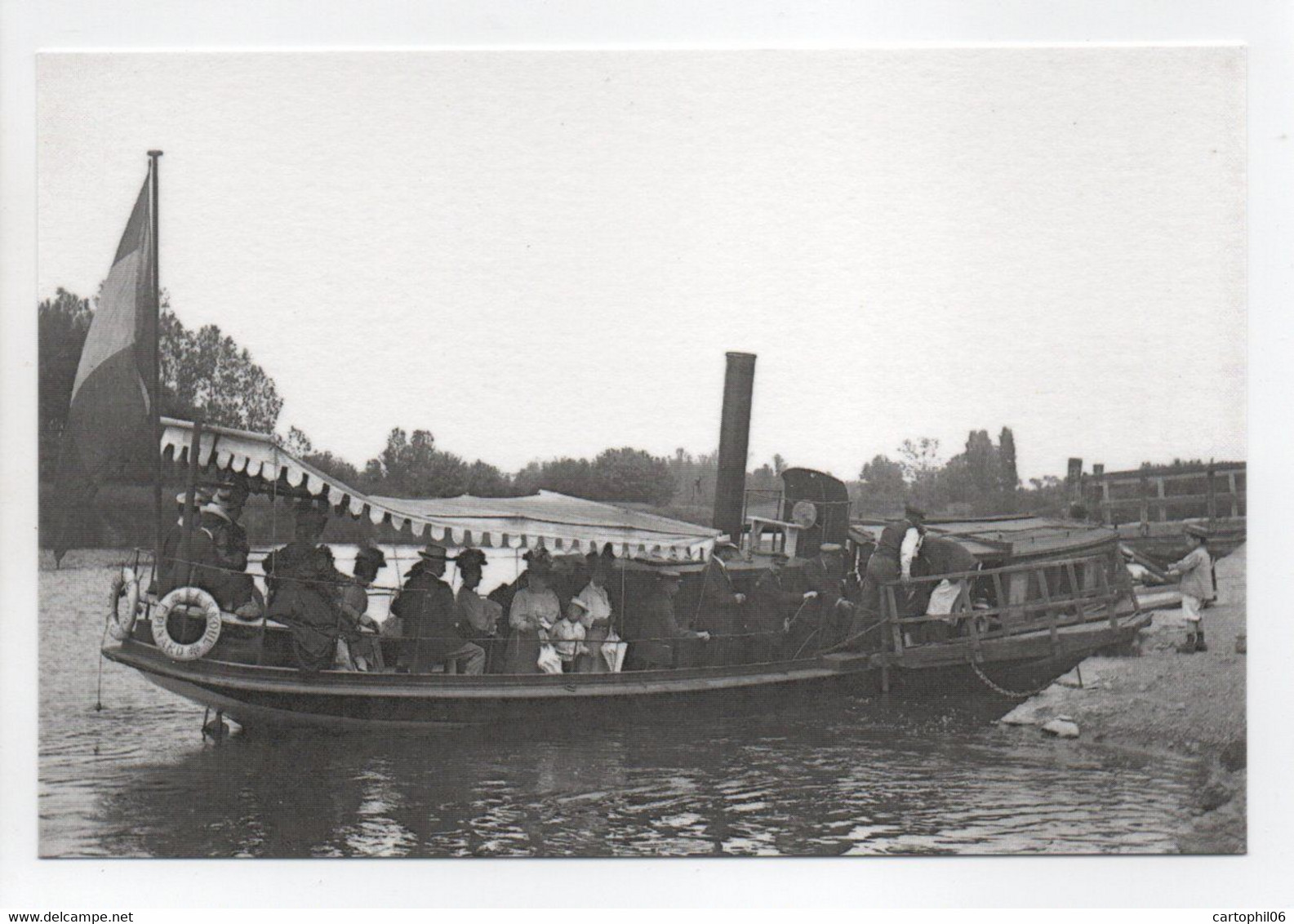 - REPRODUCTION CPA ANGERS (49) - Le Bateau Vapeur LE RAOUL Au Port Albert, Année 1930 - N° 4/10 - - Angers