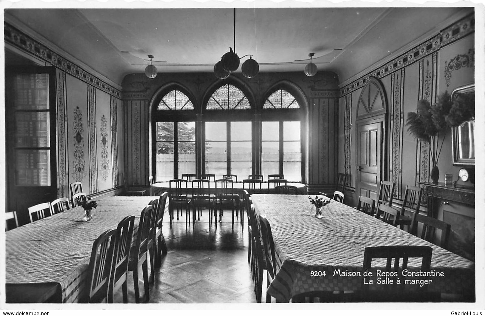 Avenches Maison De Repos Constantine - La Salle à Manger - 1943 - Constantine