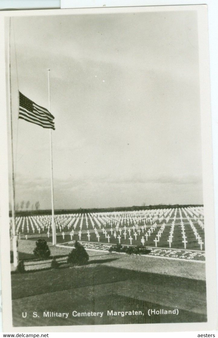 Margraten; U.S. Military Cemetery - Niet Gelopen. (Gebr. Simons - Ubach Over Worms) - Margraten