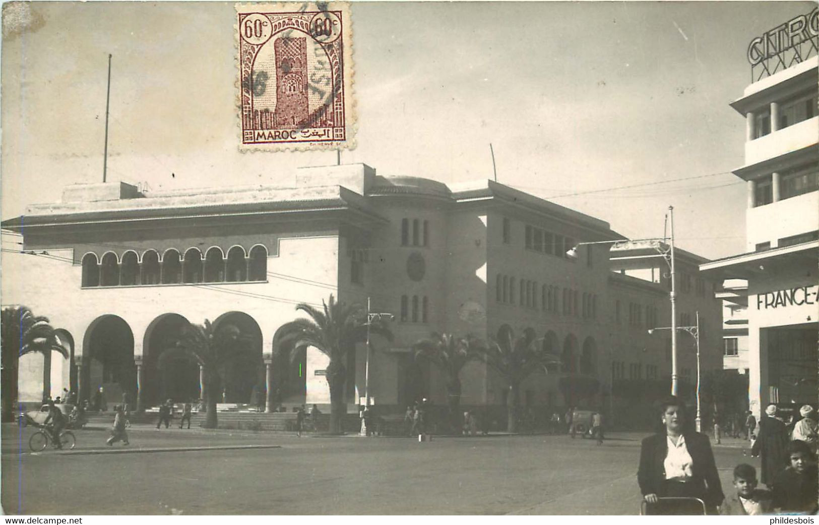 MAROC  CASABLANCA La Poste - Lahr