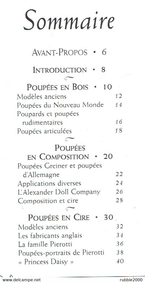 LE LIVRE DES POUPEES 2004 CAROLINE GOODFELLOW 400 PHOTOGRAPHIES COMMENTEES DESCRIPTION DETAILLEE DE CHAQUE POUPEE - Sonstige & Ohne Zuordnung