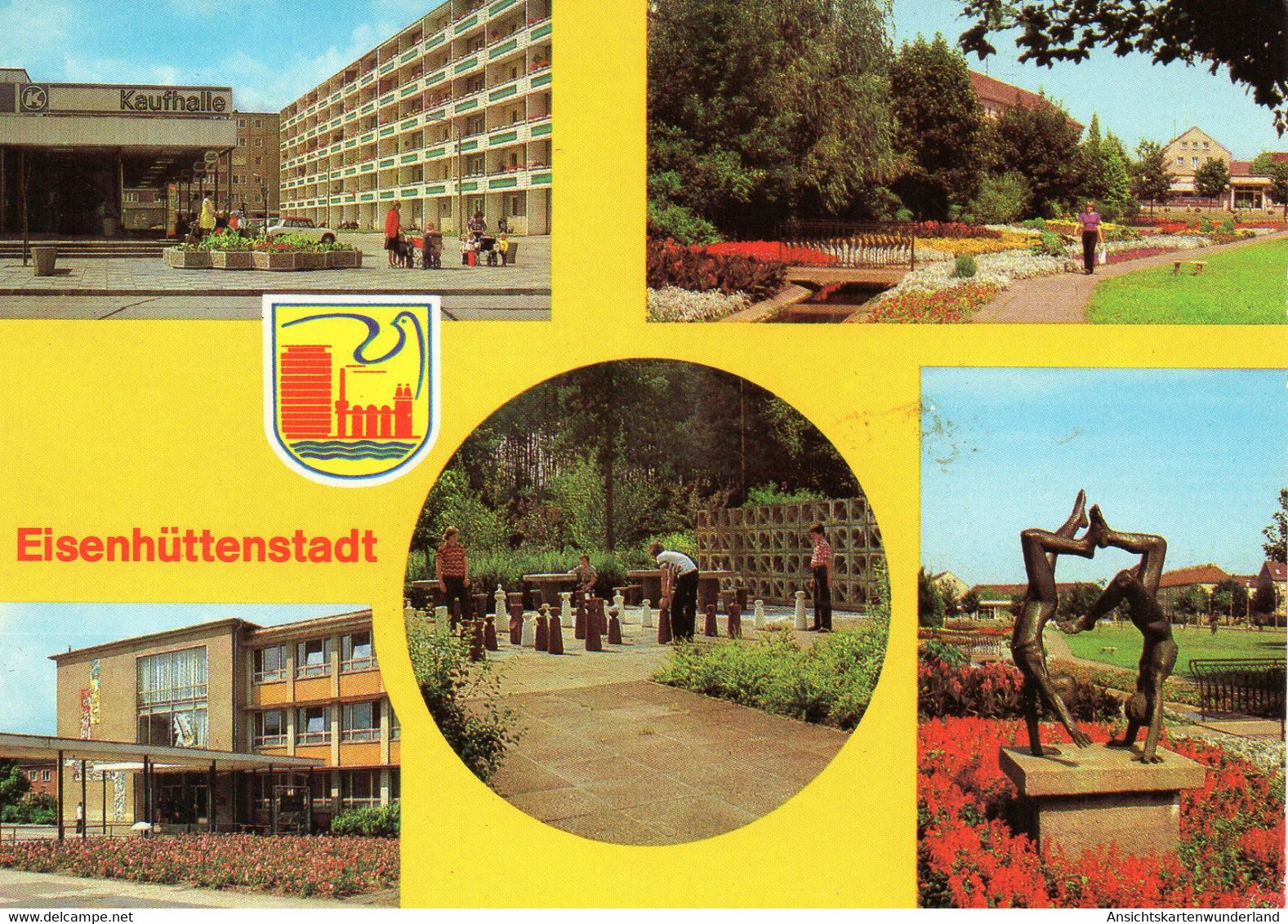 010966  Eisenhüttenstadt - Mehrbildkarte - Eisenhüttenstadt