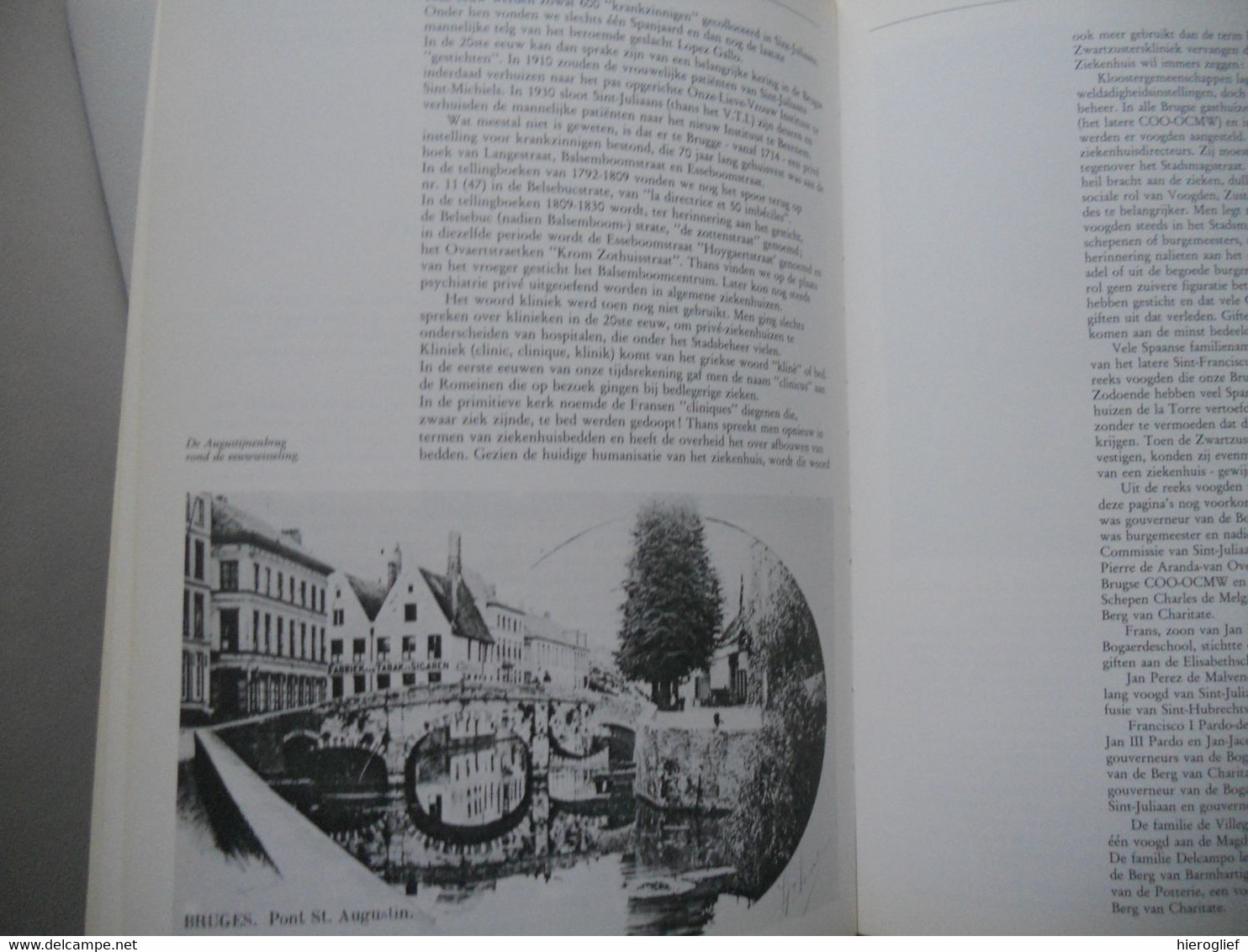 Het Sint-Franciscus Xaveriusziekenhuis - Ziekenzorg In Het Spaans Kwartier Brugge - Initiatief V Zwartzusters Van Bethel - Histoire