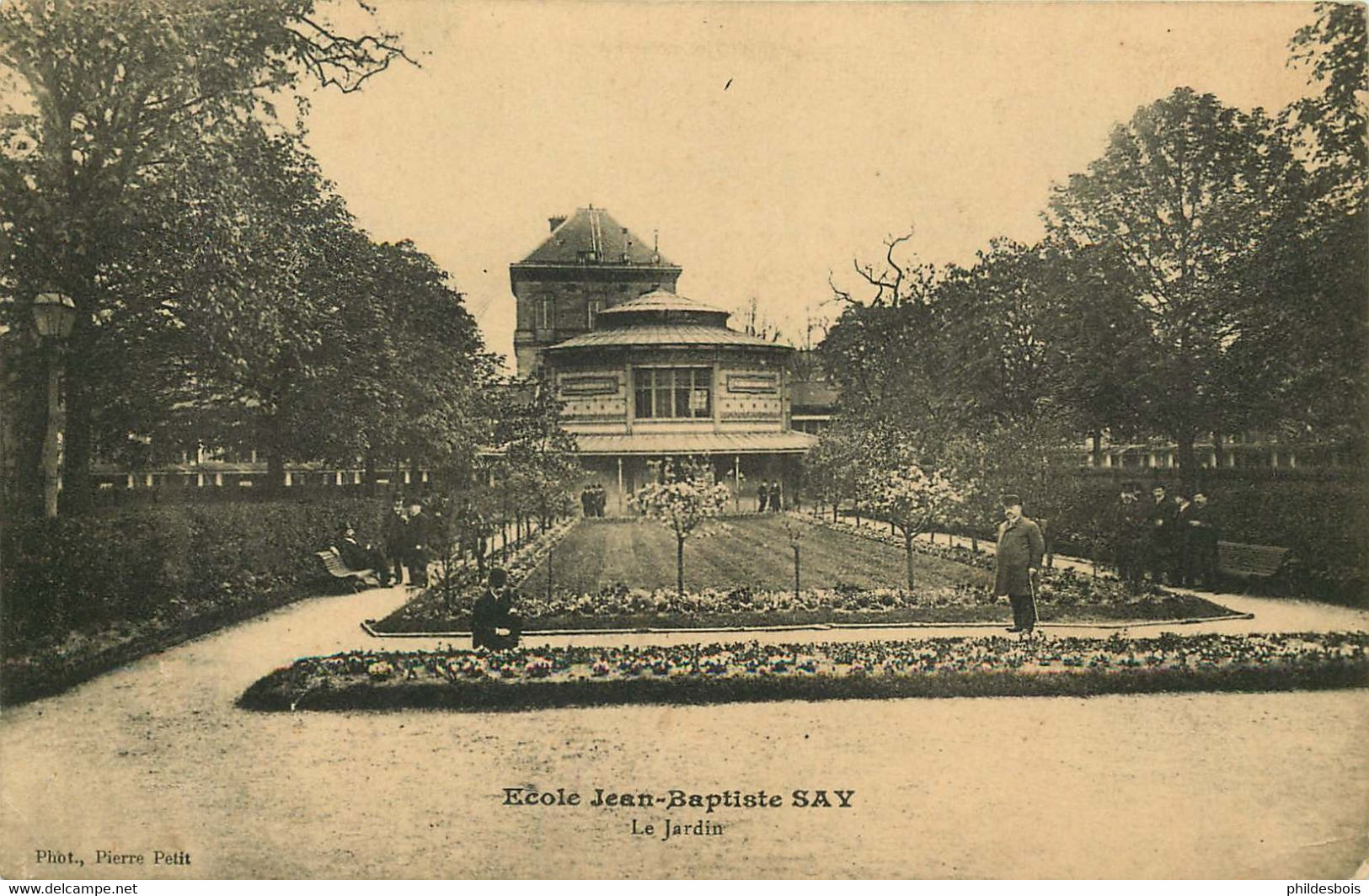 PARIS  ECOLE Jean Baptiste SAY Le Jardin - Onderwijs, Scholen En Universiteiten