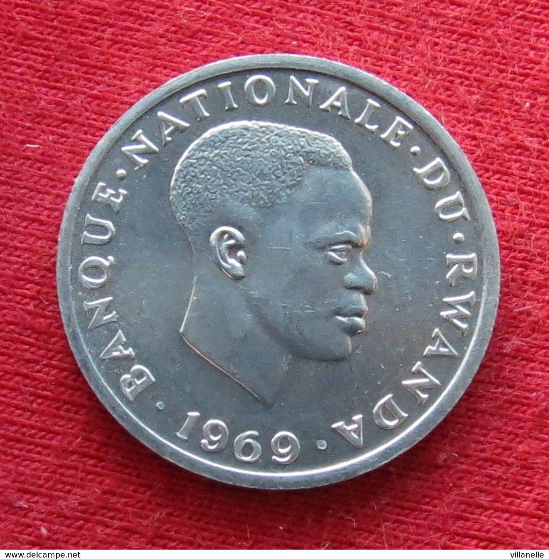 Rwanda 1 Franc 1969 Ruanda UNC ºº - Rwanda