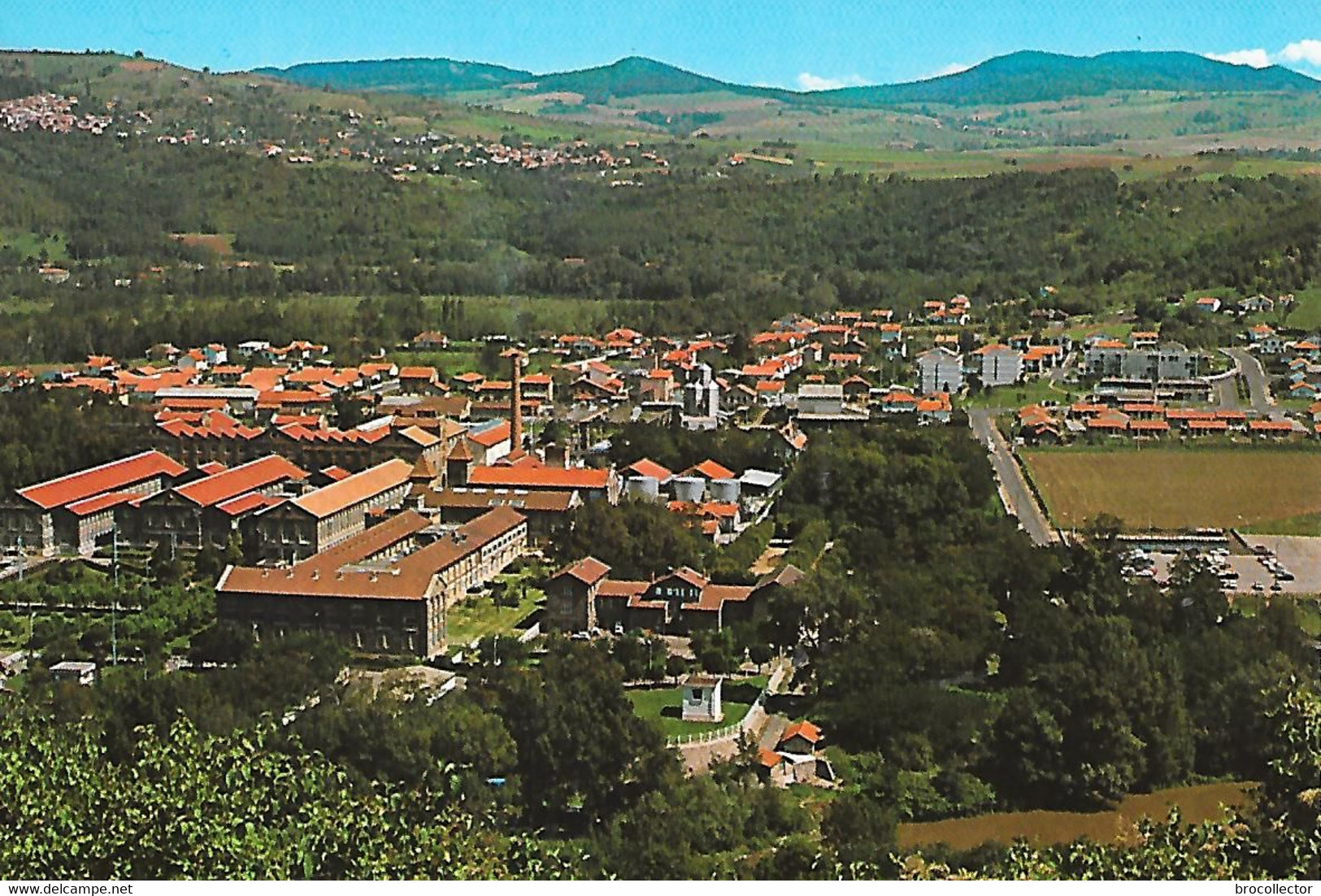 LONGUES  ( 63 ) - Vue Générale - Papeterie De La Banque De France ( C.P.M. , Gd - Ft ) - Vic Le Comte