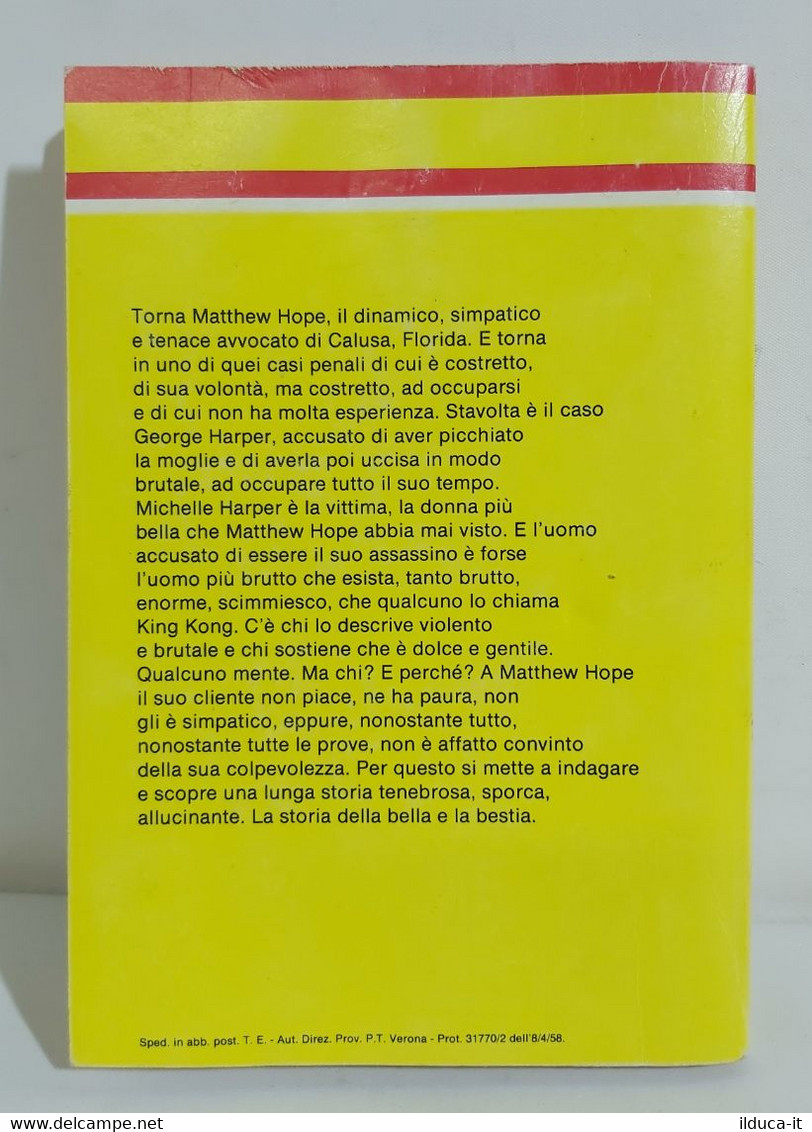 I101691 Ed McBain - La Bella E La Bestia - Giallo Mondadori N.1895 - Policíacos Y Suspenso