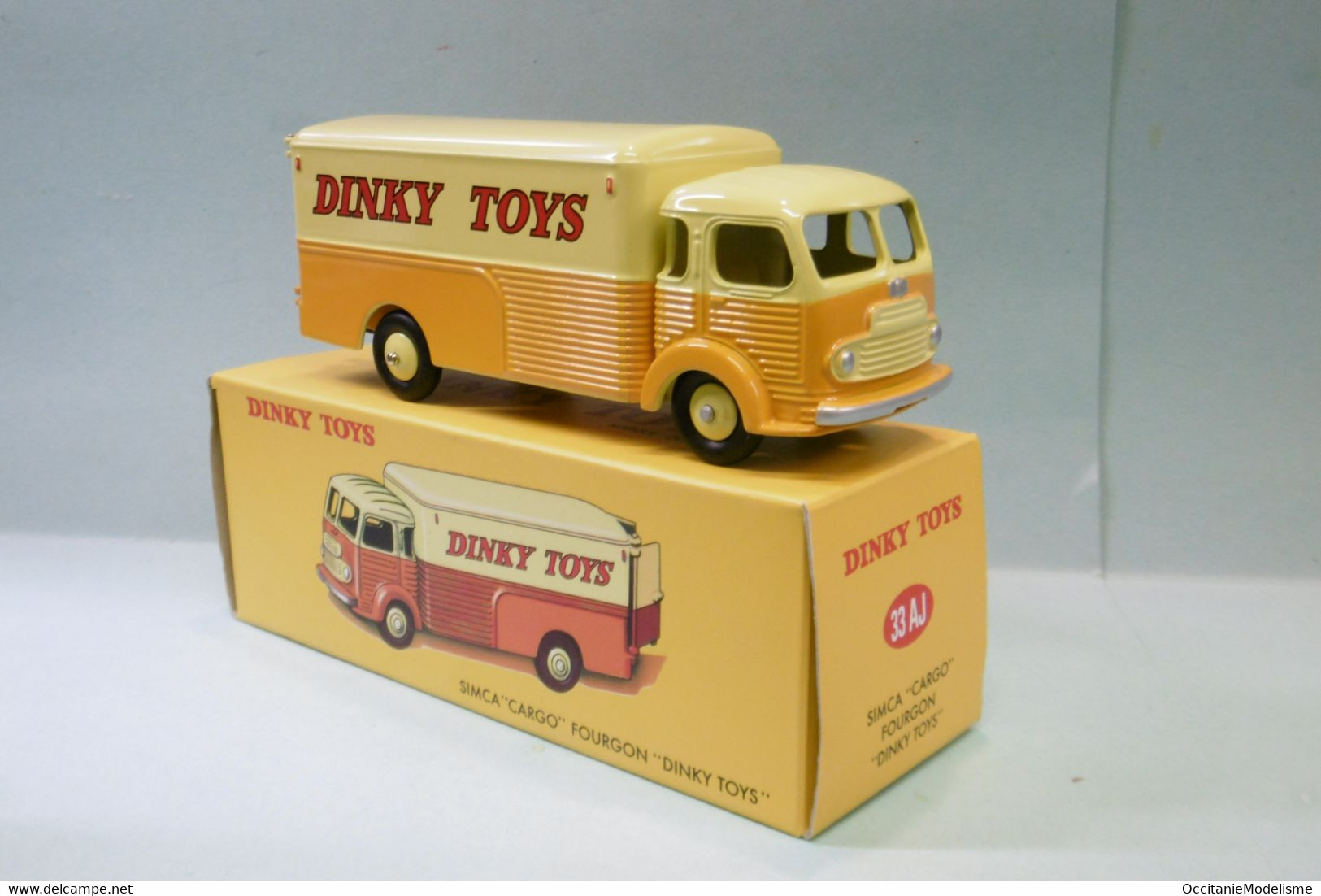 Dinky Toys / Atlas - SIMCA CARGO Fourgon Réf. 33 AJ Neuf NBO 1/43 - Dinky