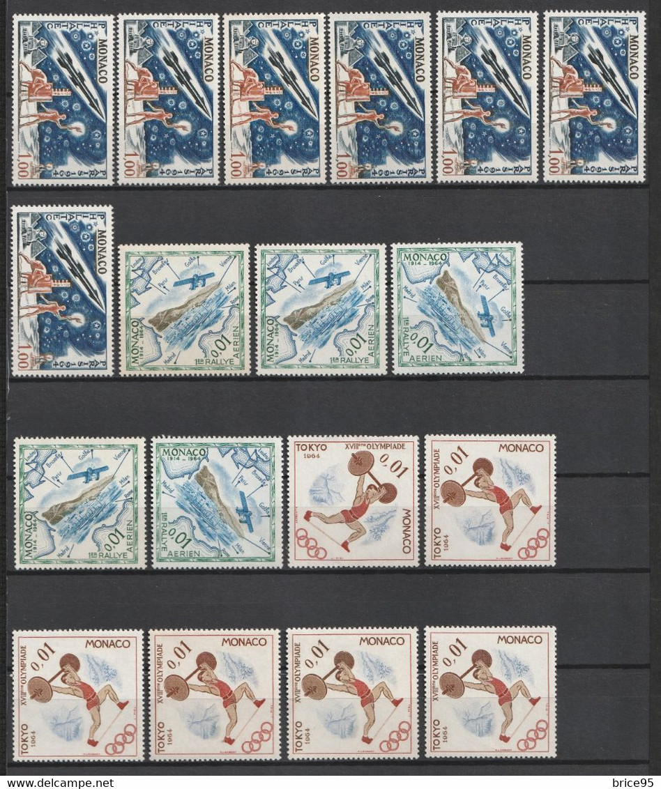 ⭐ Monaco - Lot De Timbres ⭐ - Verzamelingen & Reeksen