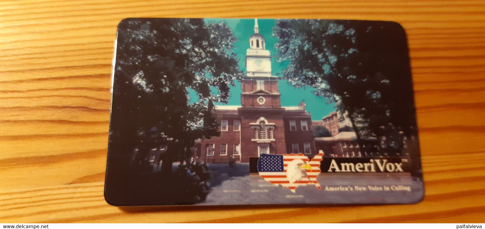 Prepaid Phonecard USA - AmeriVox - Independence Hall - Amerivox