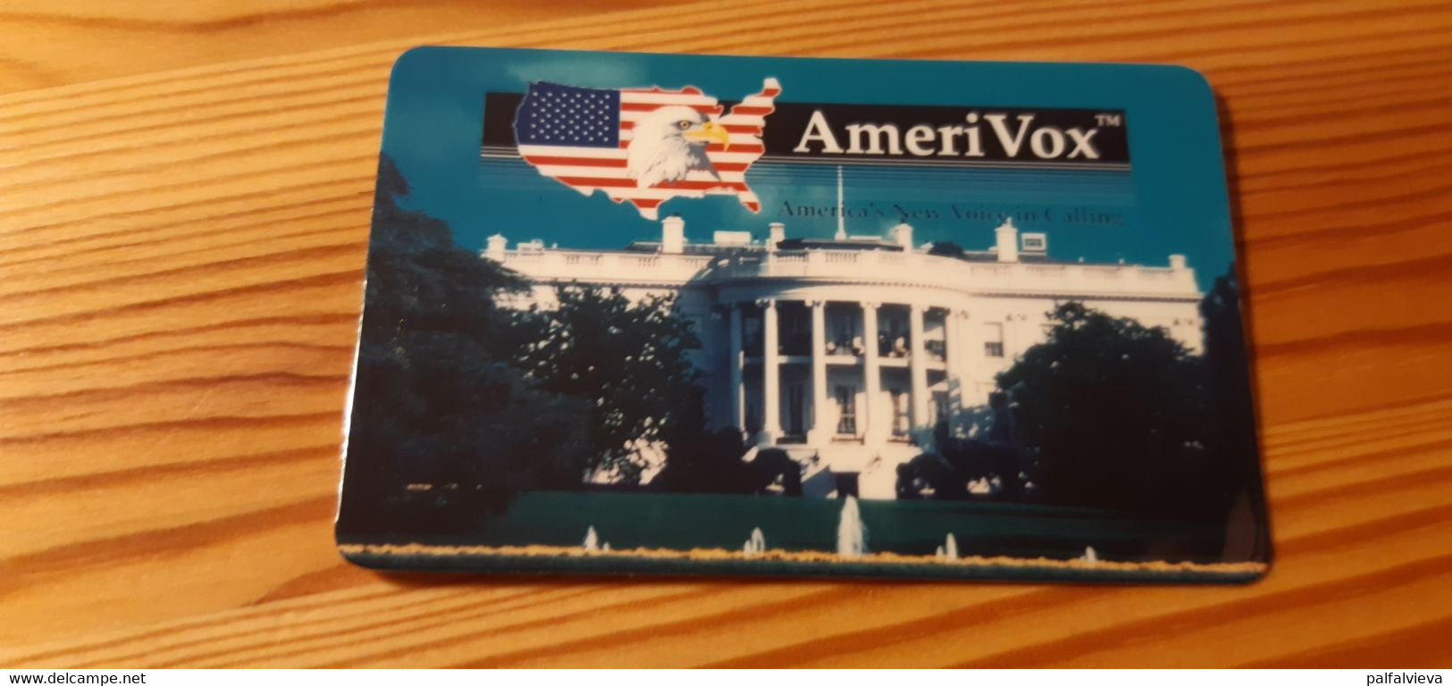 Prepaid Phonecard USA - AmeriVox - White House - Amerivox